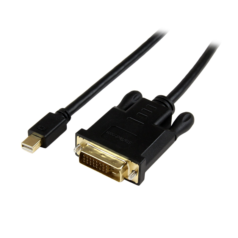 StarTech MDP2DVIMM6BS mDP 1.2 to DVI-D Single Link Cable